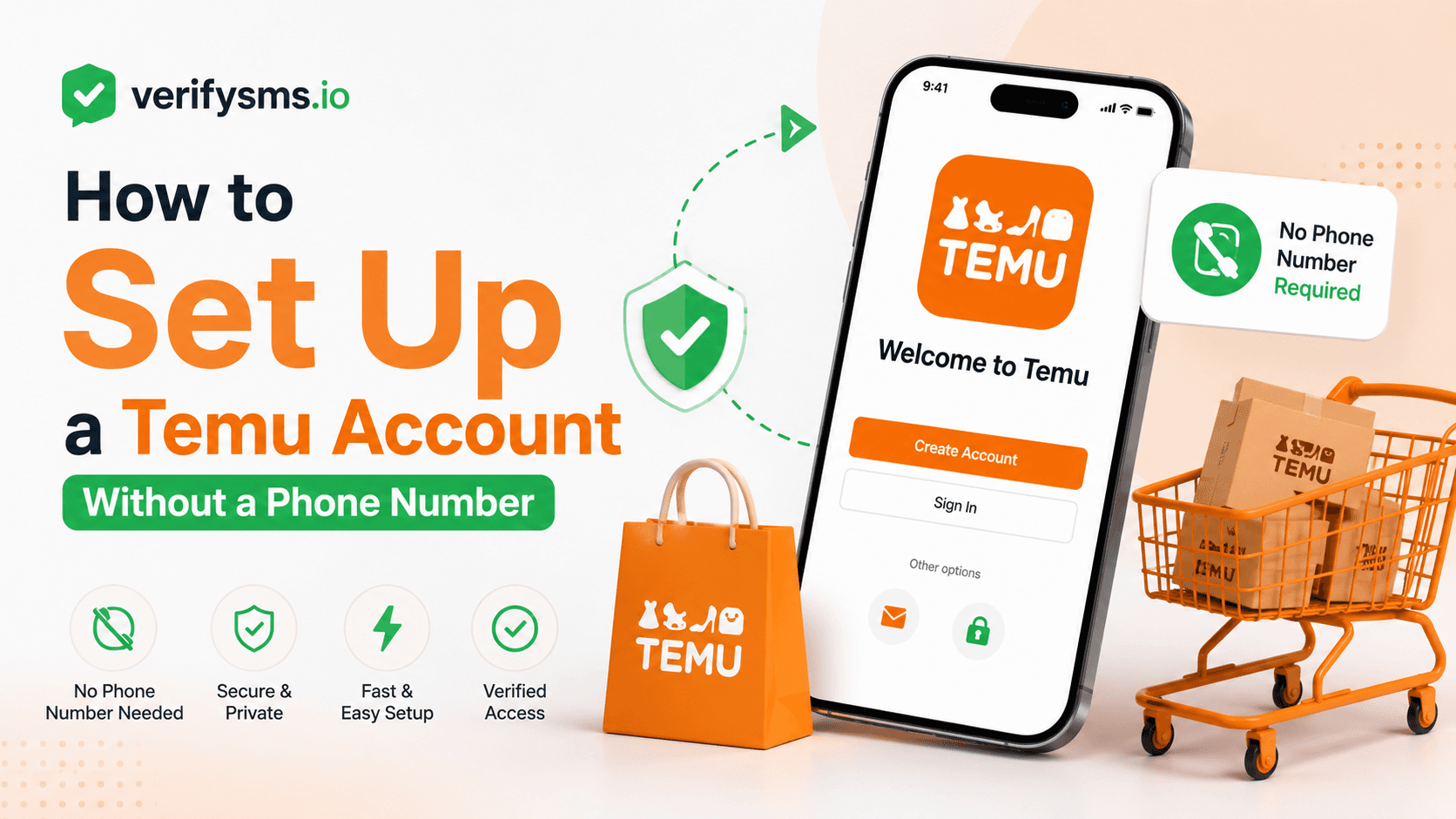 How to Set Up a Temu Account Without a Phone Number