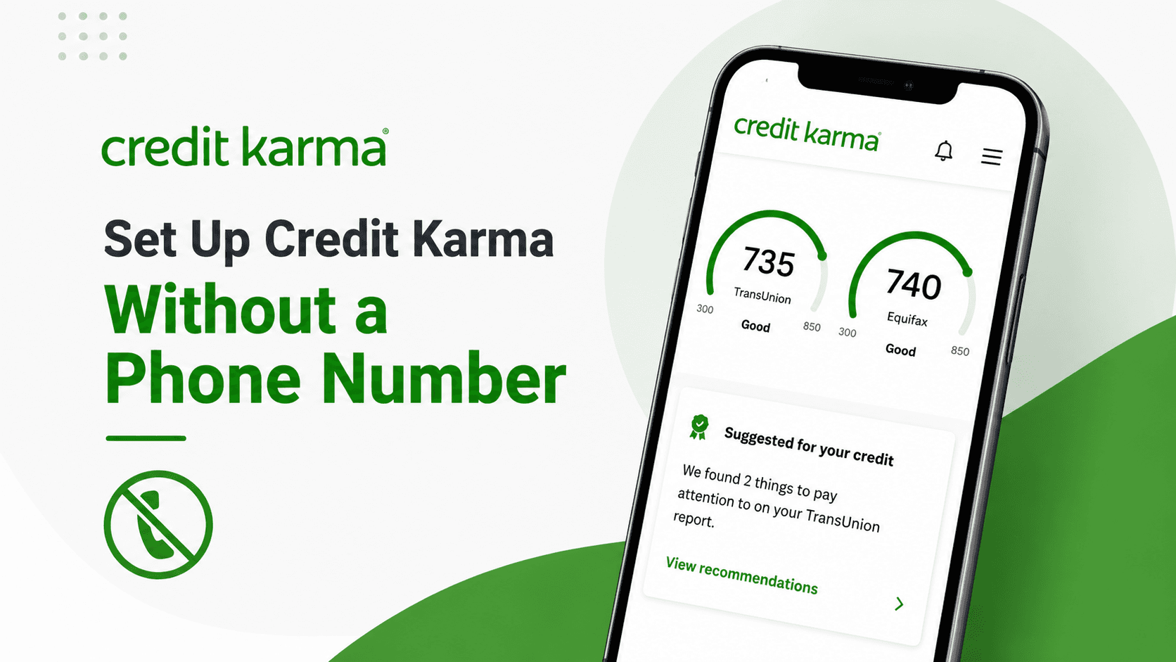 How to Set Up a Credit Karma Account Without a Phone Number