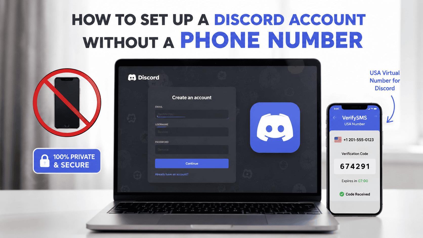 How to Set Up a Discord Account Without a Phone Number